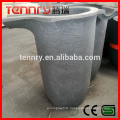 Refractory Silicon Graphite Clay Crucible for Glass Melting China